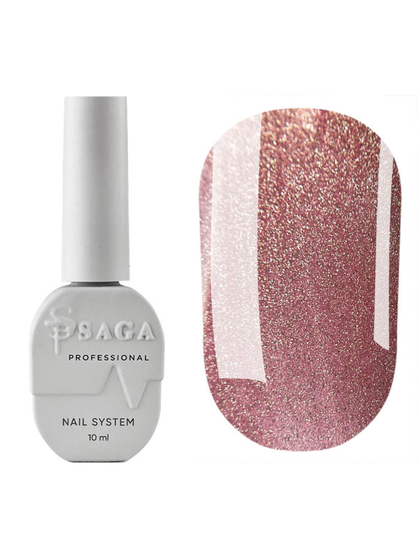 Saga Amber Cat Eye Gel Polish №05 ,10 ml 
