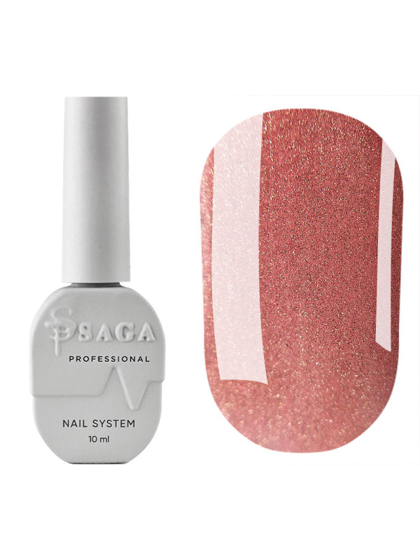 Saga Amber Cat Eye Gel Polish №06 ,10 ml 