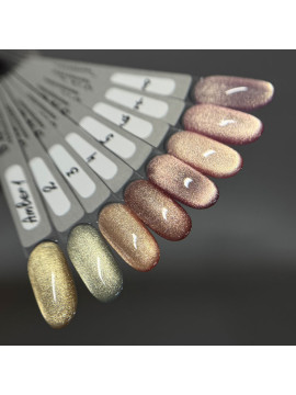 Saga Amber Cat Eye Gel Polish №02 ,10 ml 