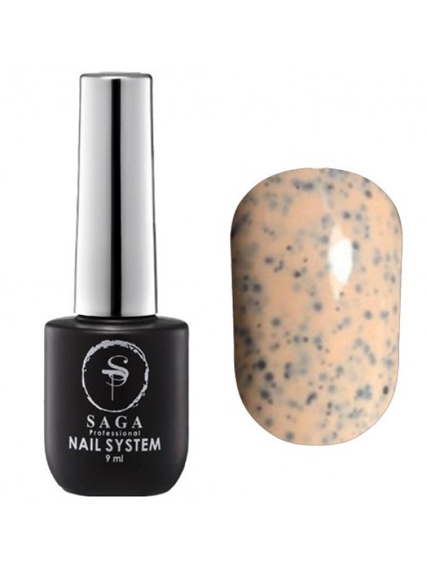 Saga Black Snow Gel Polish №03, 9 ml 