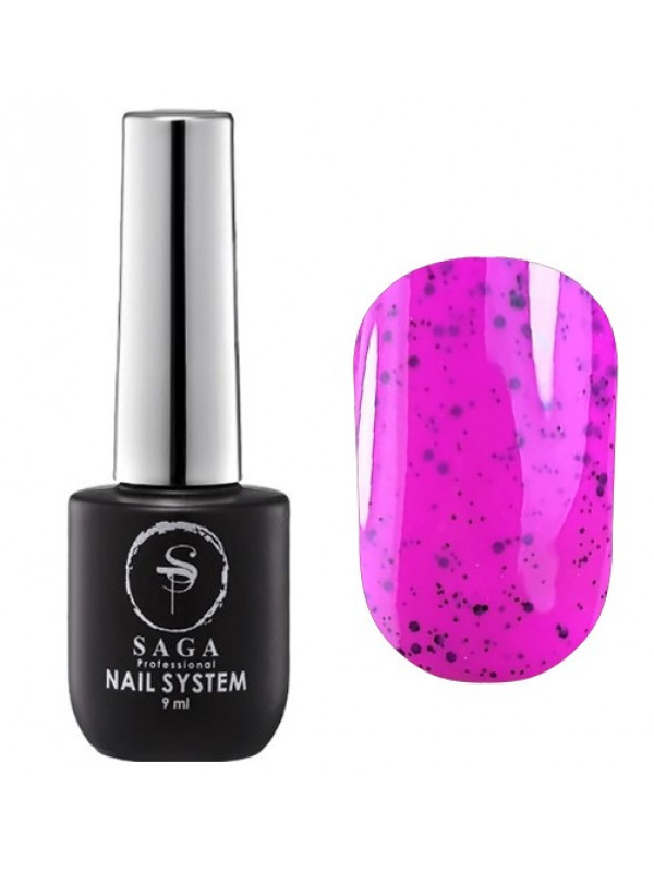 Saga Black Snow Gel Polish №05, 9 ml 