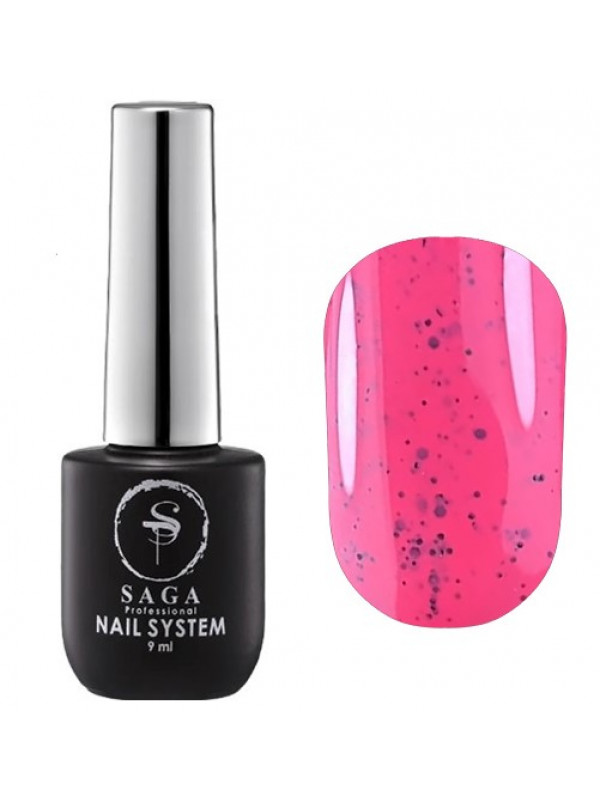 Saga Black Snow Gel Polish №06, 9 ml 