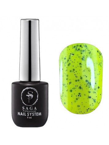Saga Black Snow Gel Polish №07, 9 ml 