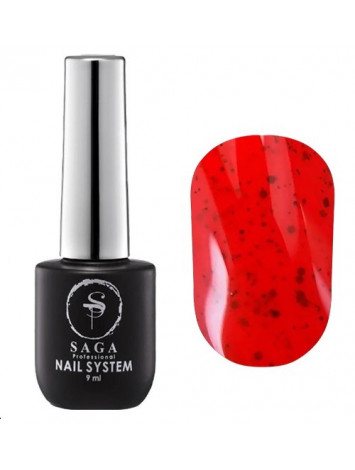 Saga Black Snow Gel Polish №08, 9 ml 