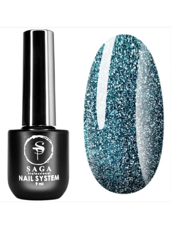 Saga Fiery Gel Polish №08, 9 ml 