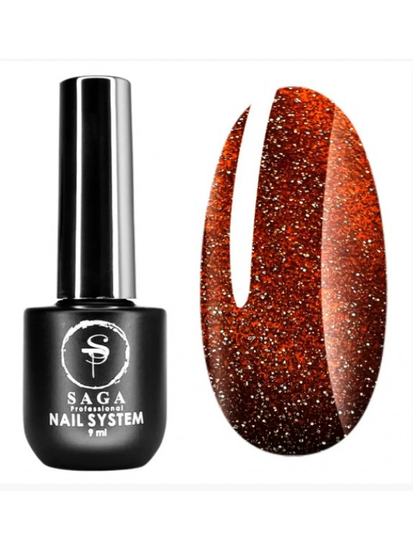 Saga Fiery Gel Polish №22, 9 ml 