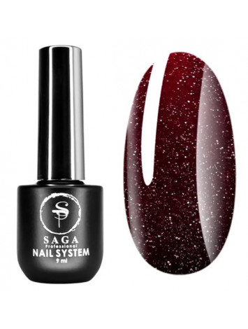 Saga Fiery Gel Polish №25, 9 ml 
