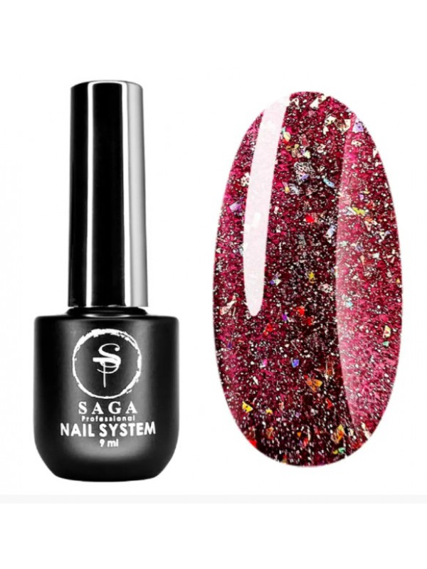 Saga Fiery Gel Polish №30, 9 ml 
