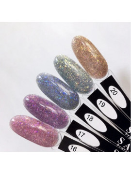 Saga Fiery Gel Polish №18, 9 ml 