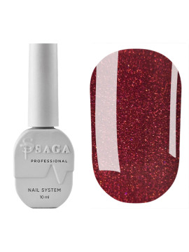 Saga Love Red Gel Polish 01, 10ml 