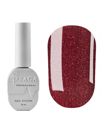 Saga Love Red Gel Polish 01, 10ml 