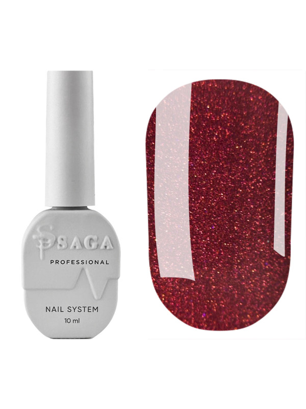Saga Love Red Gel Polish 01, 10ml 