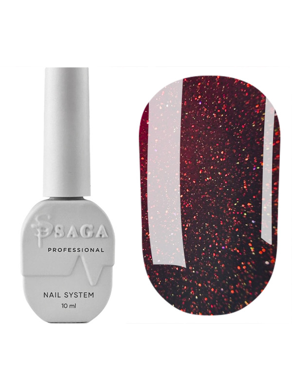 Saga Love Red Gel Polish 02, 10ml 