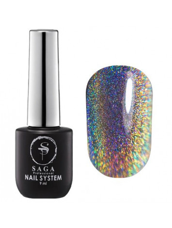 Saga Galaxy Rainbow Magnetic Top Coat,  9 ml 