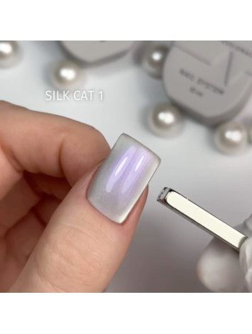 Saga Silk Cat Eye Gel Polish 01, 10ml 