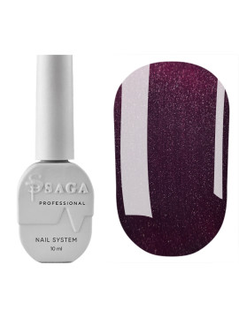Saga Wine Cat Eye Gel Polish №04 ,10 ml 