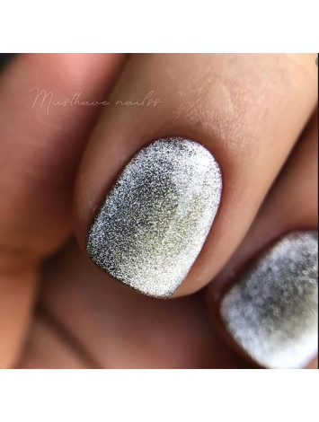 Saga Silver Cat Eye Gel Polish , 8 ml