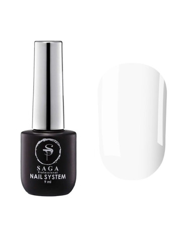 Saga White Color No-wipe Top Coat , 9 ml 