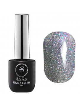 Saga Crush Top Coat №01, 9 ml 