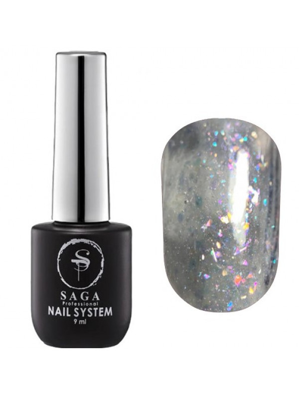 Saga Crush Top Coat №02, 9 ml 