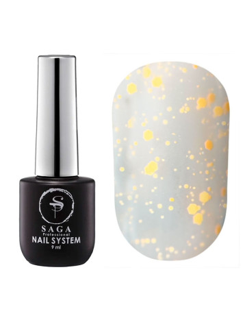Saga Mosaic Matte Top Coat №03, 9 ml 