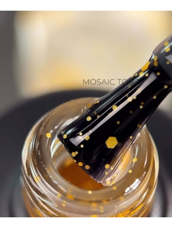 Saga Mosaic Matte Top Coat №03, 9 ml 