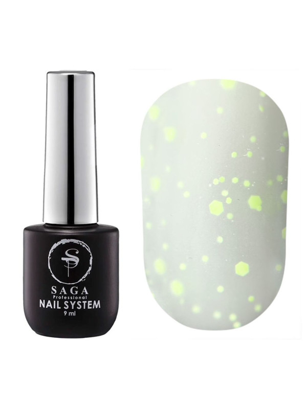 Saga Mosaic Matte Top Coat №05, 9 ml 