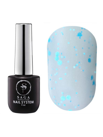 Saga Mosaic Matte Top Coat №07, 9 ml 
