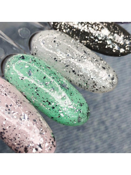 Saga Silver Leaf Top Coat , 8 ml