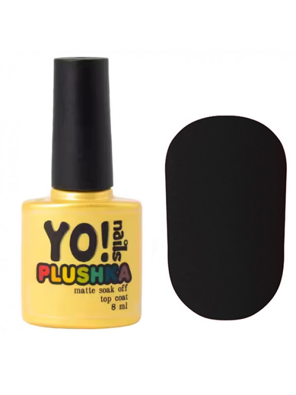 Yo!Nails Plushka Matte Top Coat , 8 ml