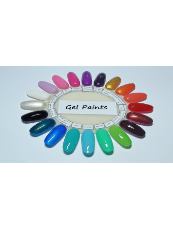 20 pcs Set of  Gel Paints 